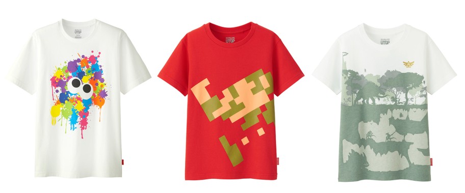 Les t-shirts de la gamme Nintendo x UNIQLO sont désormais en vente !