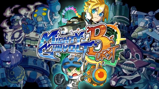 Mighty Gunvolt Burst en mouvement sur Nintendo Switch