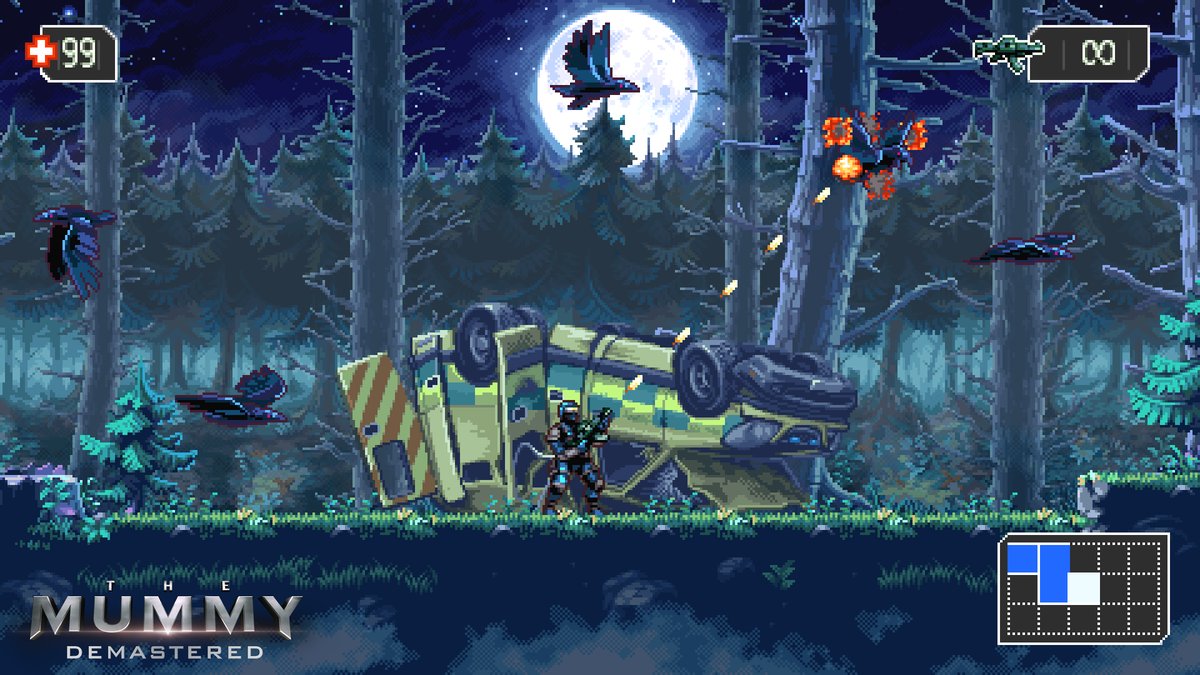 WayForward annonce The Mummy Demastered sur Nintendo Switch