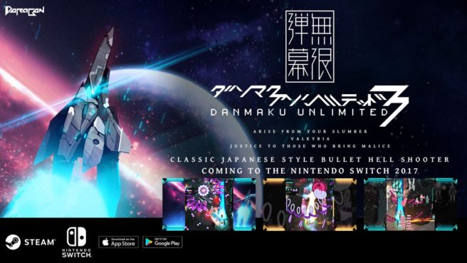 Danmaku Unlimited 3 annoncé sur Nintendo Switch