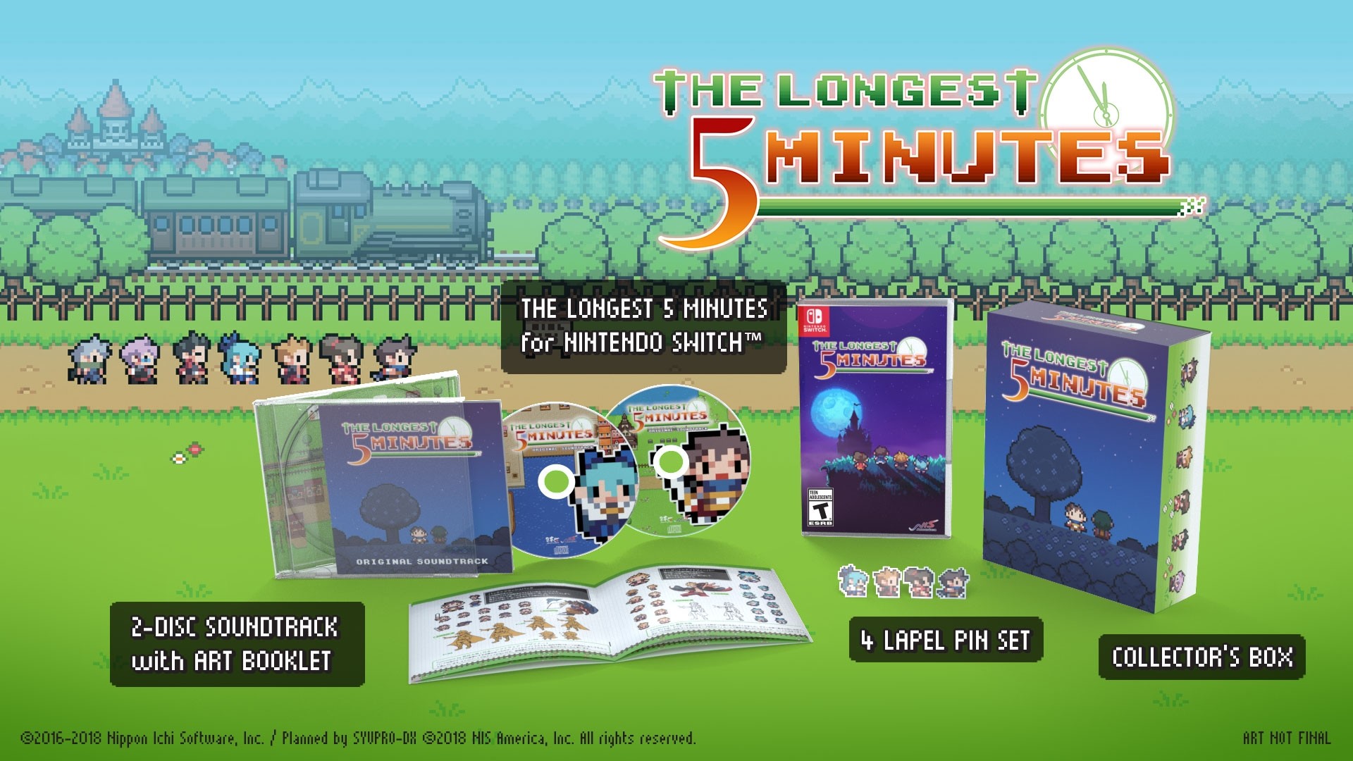 The Longuest Five Minutes et Penny Punching Princess annoncés sur Nintendo Switch