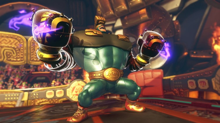 Max Brass rejoint ARMS le 12 juillet (Nintendo Switch) !