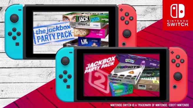 The Jackbox Party Pack 1 & 2 annoncé sur Nintendo Switch