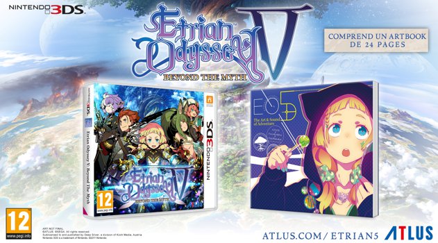 Etrian Odyssey V : Beyond The Myth – Apprenez-en plus sur l’art de la lame !