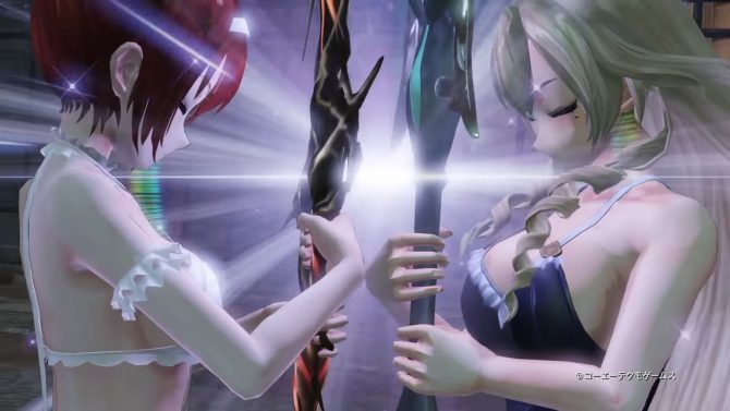Nights of Azure 2 (Nintendo Switch) : un trailer spécial boobs + maillots de bain