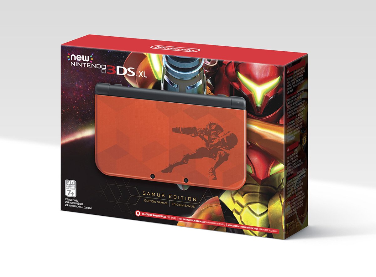 [MAJ 2] Une New Nintendo 3DS XL collector pour Metroid Samus Returns