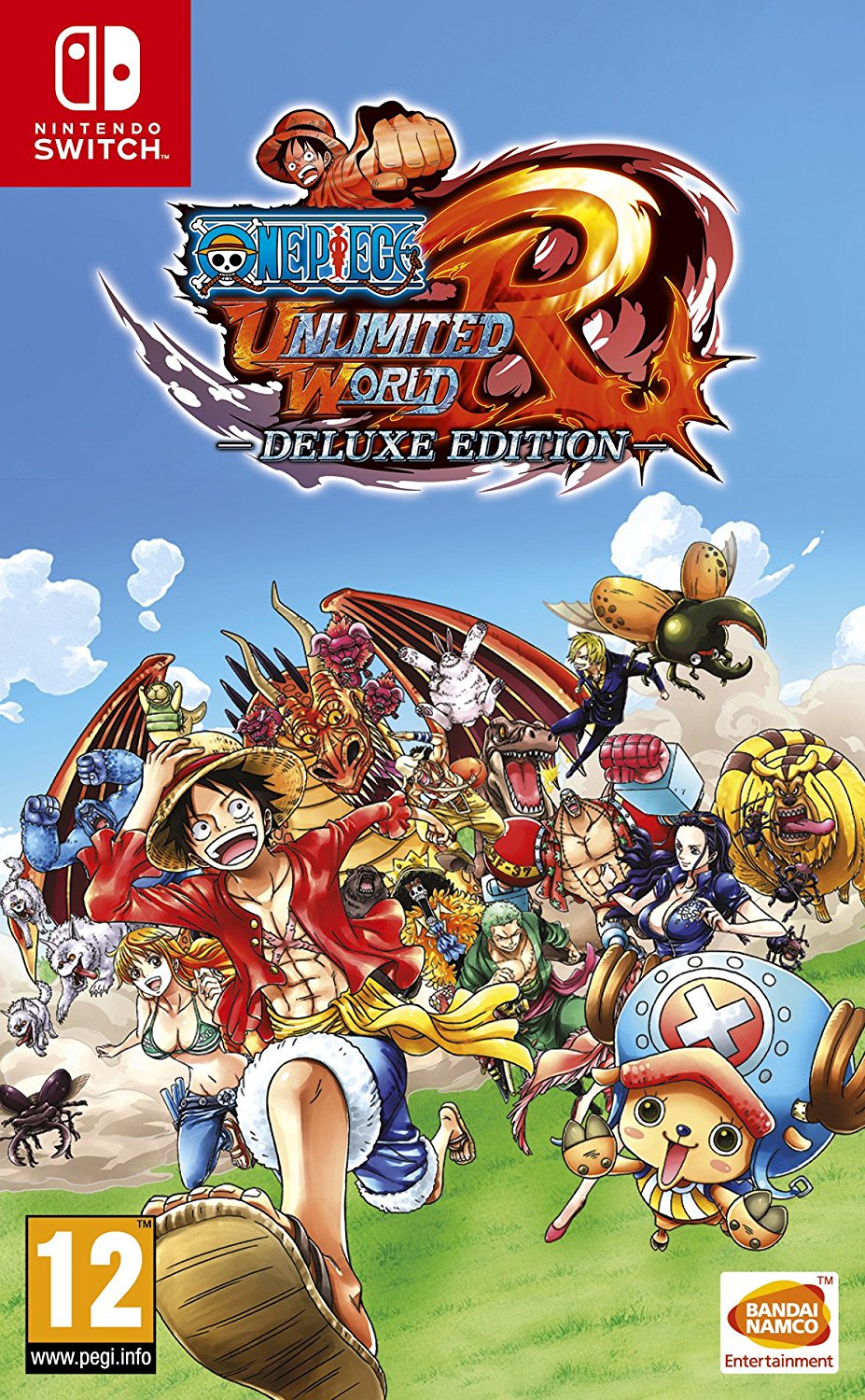 La box de One Piece : Unlimited World Red Deluxe sur Nintendo Switch