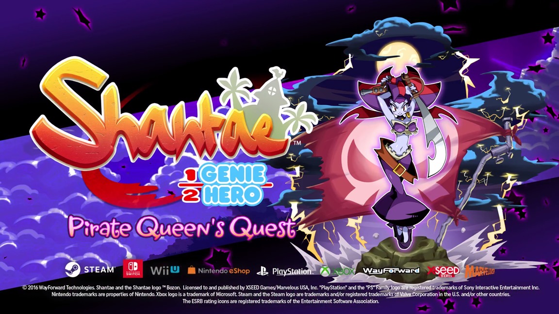 Shantae: Half-Genie Hero date son DLC Pirate Queen’s Quest sur Switch & Wii U
