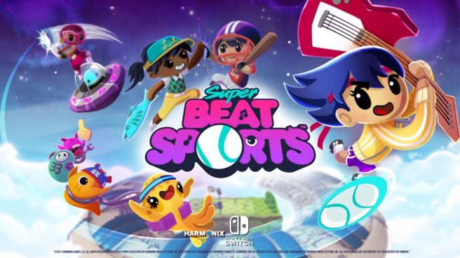 Harmonix annonce Super Beat Sports sur Nintendo Switch