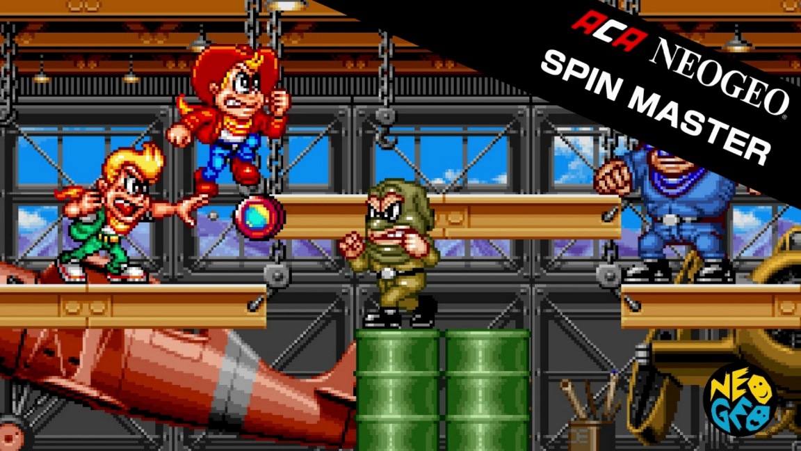 ACA NEOGEO Spin Master la semaine prochaine sur Nintendo Switch