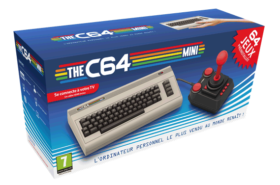The C64 MINI – L’ordinateur personnel le plus vendu au monde est de retour en version mini !