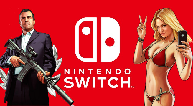 Rumeur : Grand Theft Auto V aussi sur Nintendo Switch