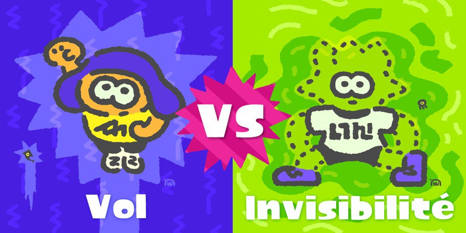 Voler ou être invisible ? Les résultats du festival Splatoon 2 sur Nintendo Switch