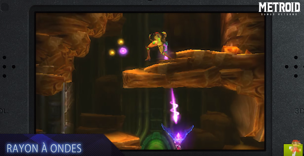 Metroid : Samus Returns présente ses armes sur 3DS