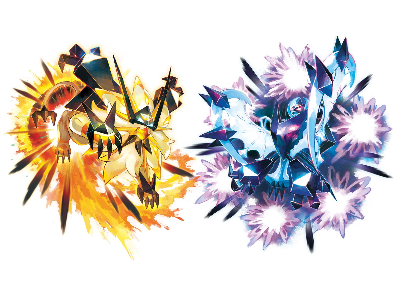 Des capacités Z pour Necrozma Crinière du Couchant et Necrozma Ailes de l’Aurore dans Pokemon Ultra Soleil & Lune