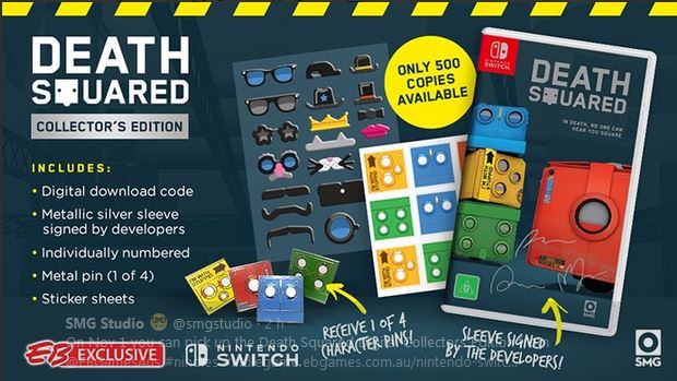Death Squared en Digital Collectors Edition sur Nintendo Switch