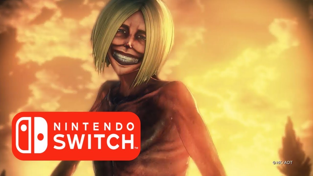 Nouveau trailer pour Attack on Titan 2 sur Nintendo Switch
