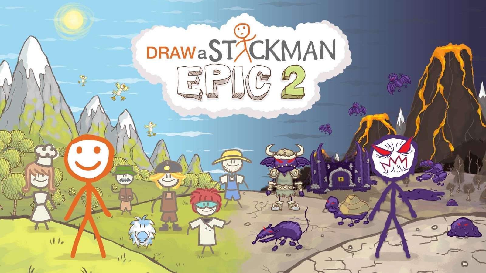 L’aventure créative Draw a Stickman: EPIC 2 arrive sur Nintendo Switch