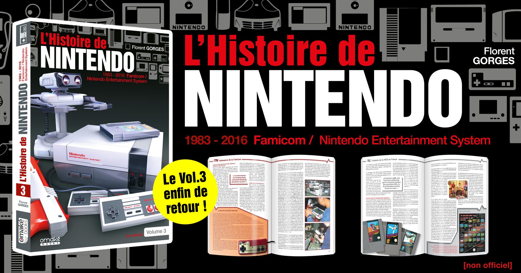 « L’Histoire de Nintendo Vol.3 » enfin de retour !!