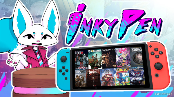 L’application InkyPen arrive sur Nintendo Switch, le comic book et le manga en mode Netflix