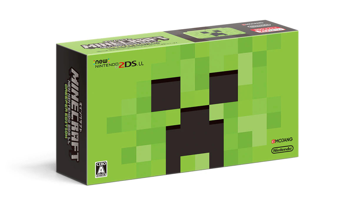 La New 2DS XL Minecraft Creeper Edition en route vers l’Europe ?