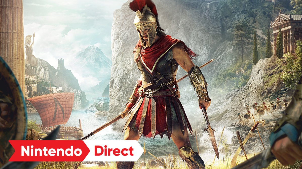 Assassin’s Creed Odyssey annoncé sur Nintendo Switch + les autres annonces du Nintendo Direct japonais