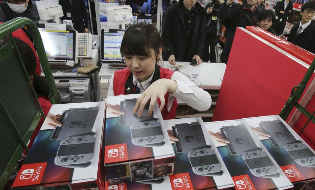 Japon – La Nintendo Switch passe les 5 millions, le top 5 des ventes de jeux