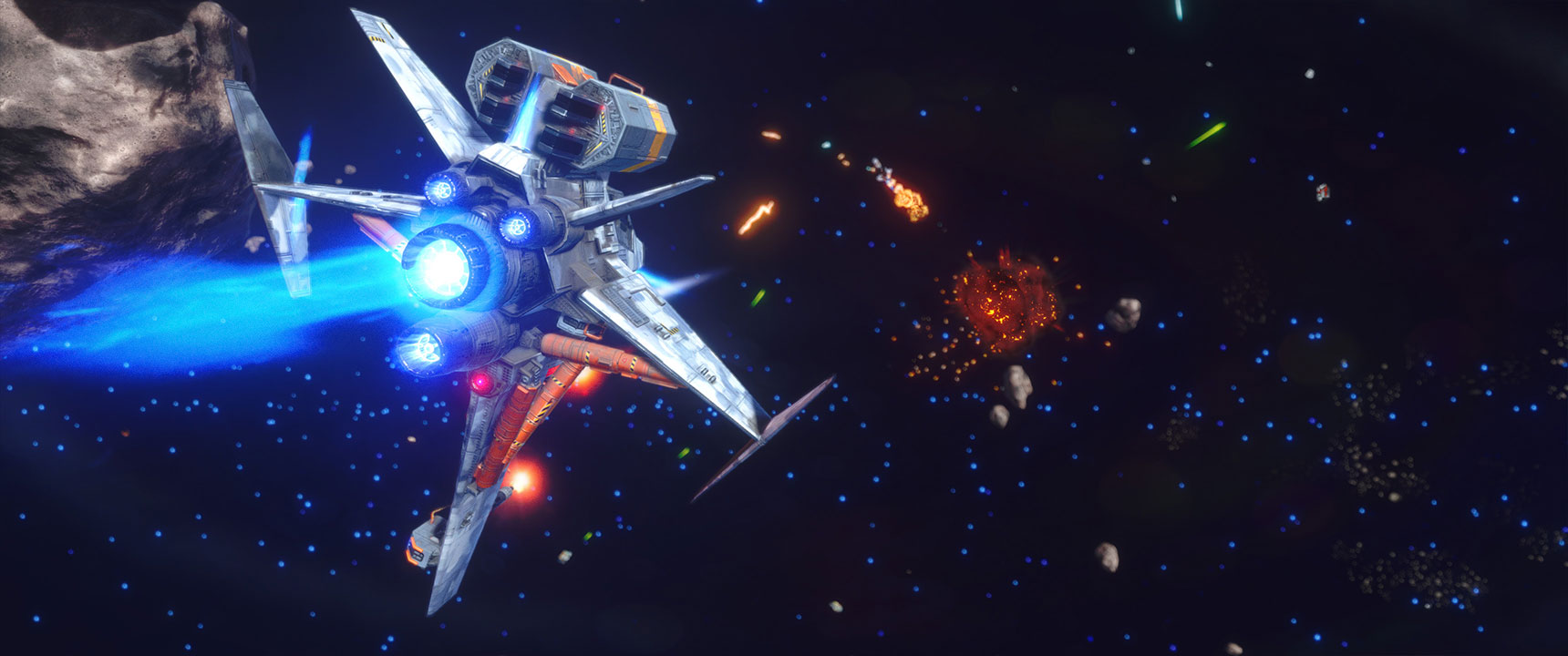 Rebel Galaxy Outlaw : un prequel du jeu d&rsquo;action spatial annoncé sur Nintendo Switch