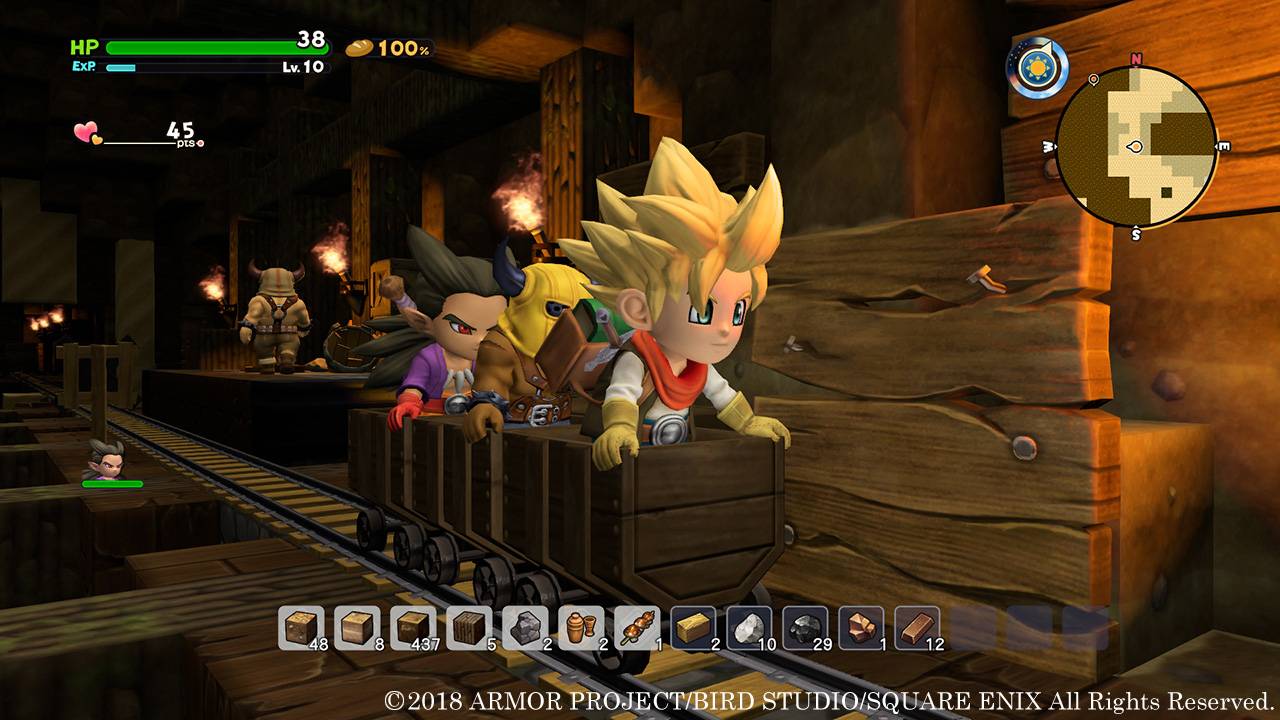 Dragon Quest Builders 2 et son mode multi sur Nintendo Switch en images