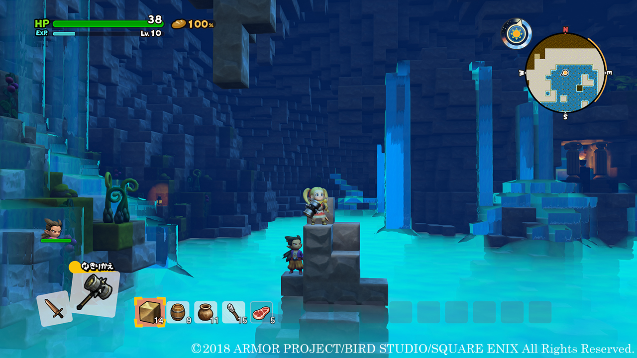 Dragon Quest Builders 2 et son mode multi sur Nintendo Switch en images