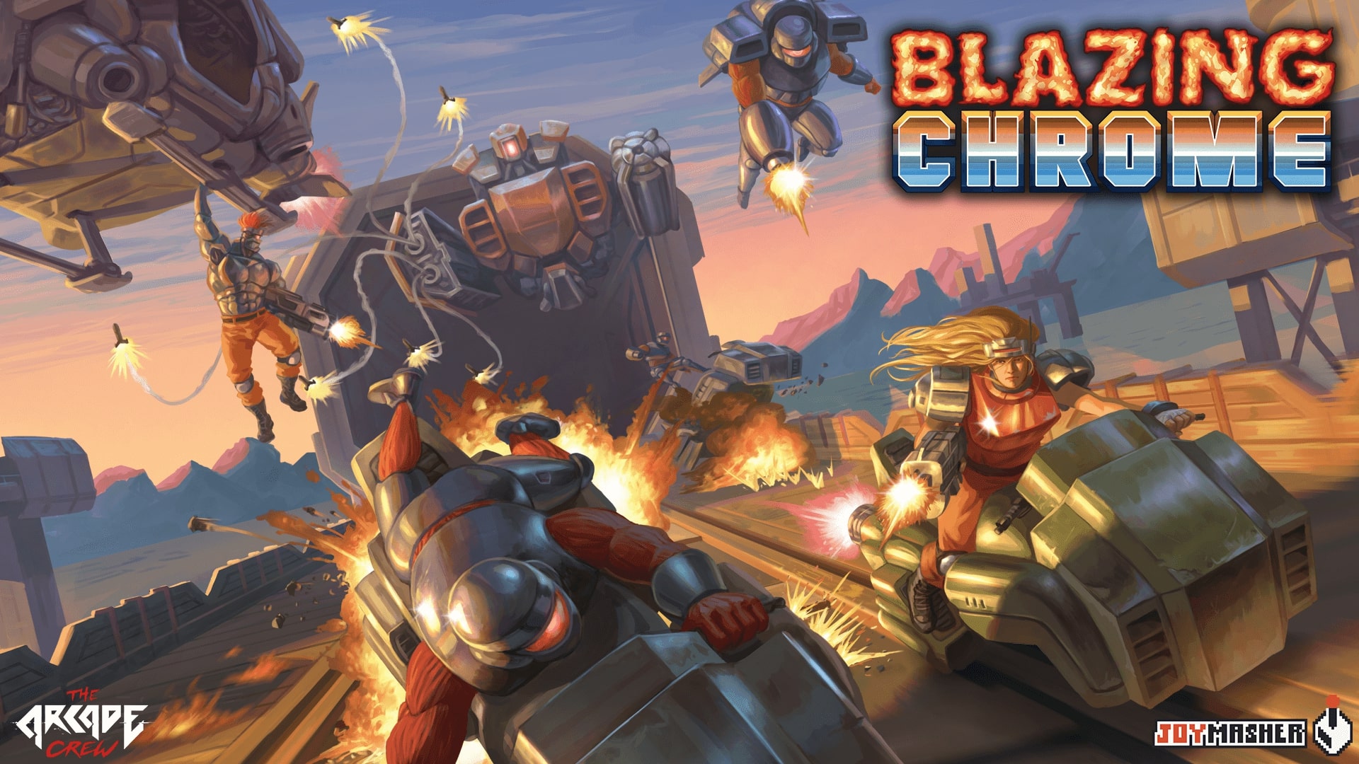 Blazing Chrome défouraille sur Nintendo Switch, PlayStation 4 et PC début 2019