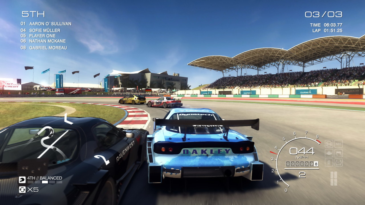 GRID Autosport annoncé sur Nintendo Switch