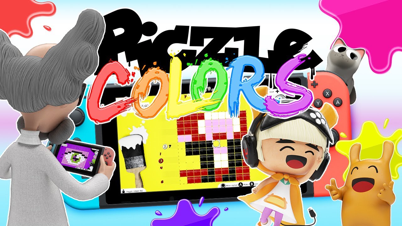 Une date et une démo pour Piczle Colors sur Nintendo Switch