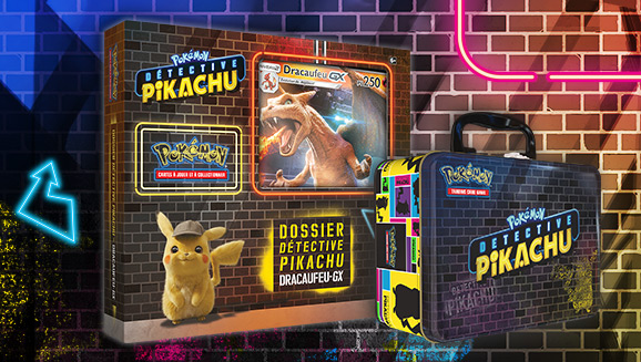 Un aperçu des produits de POKÉMON Détective Pikachu