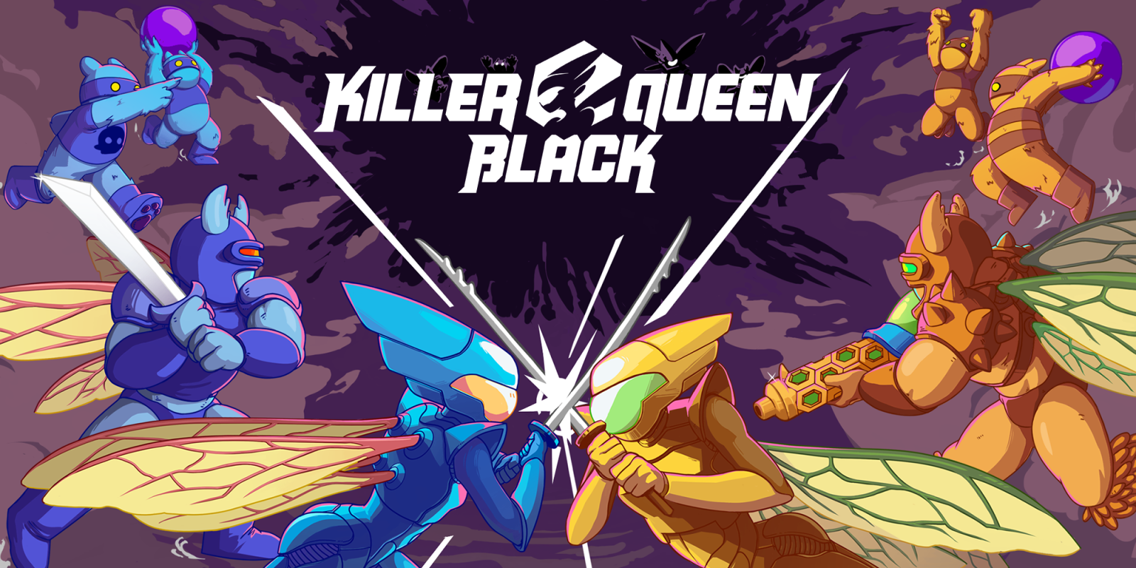 Killer Queen Black sortira également en boîte sur Nintendo Switch