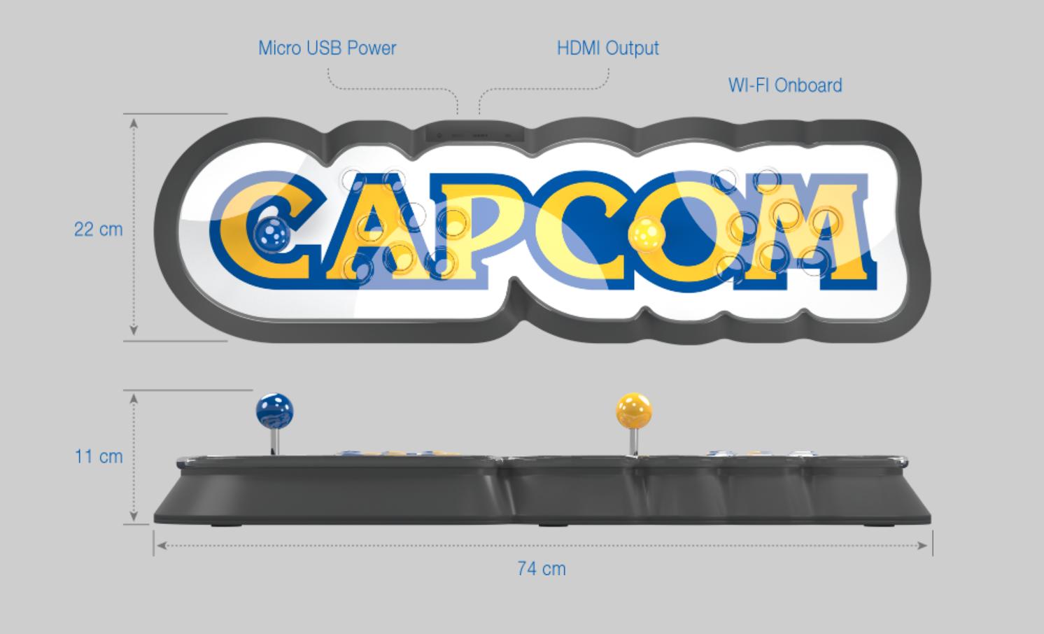 Célébrez votre amour des jeux d’Arcade avec le Capcom Home Arcade !