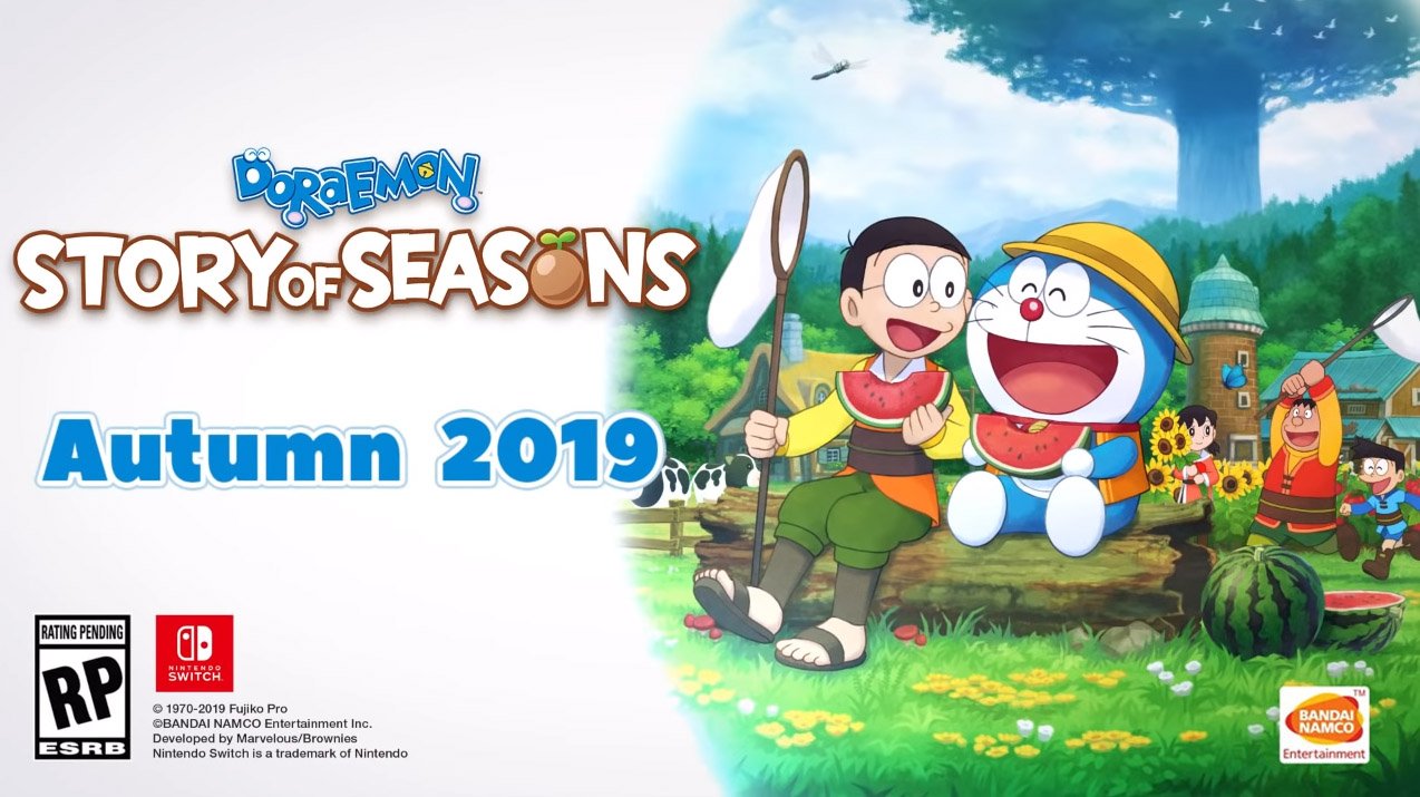 Doraemon Story of Seasons annoncé sur Europe sur Nintendo Switch