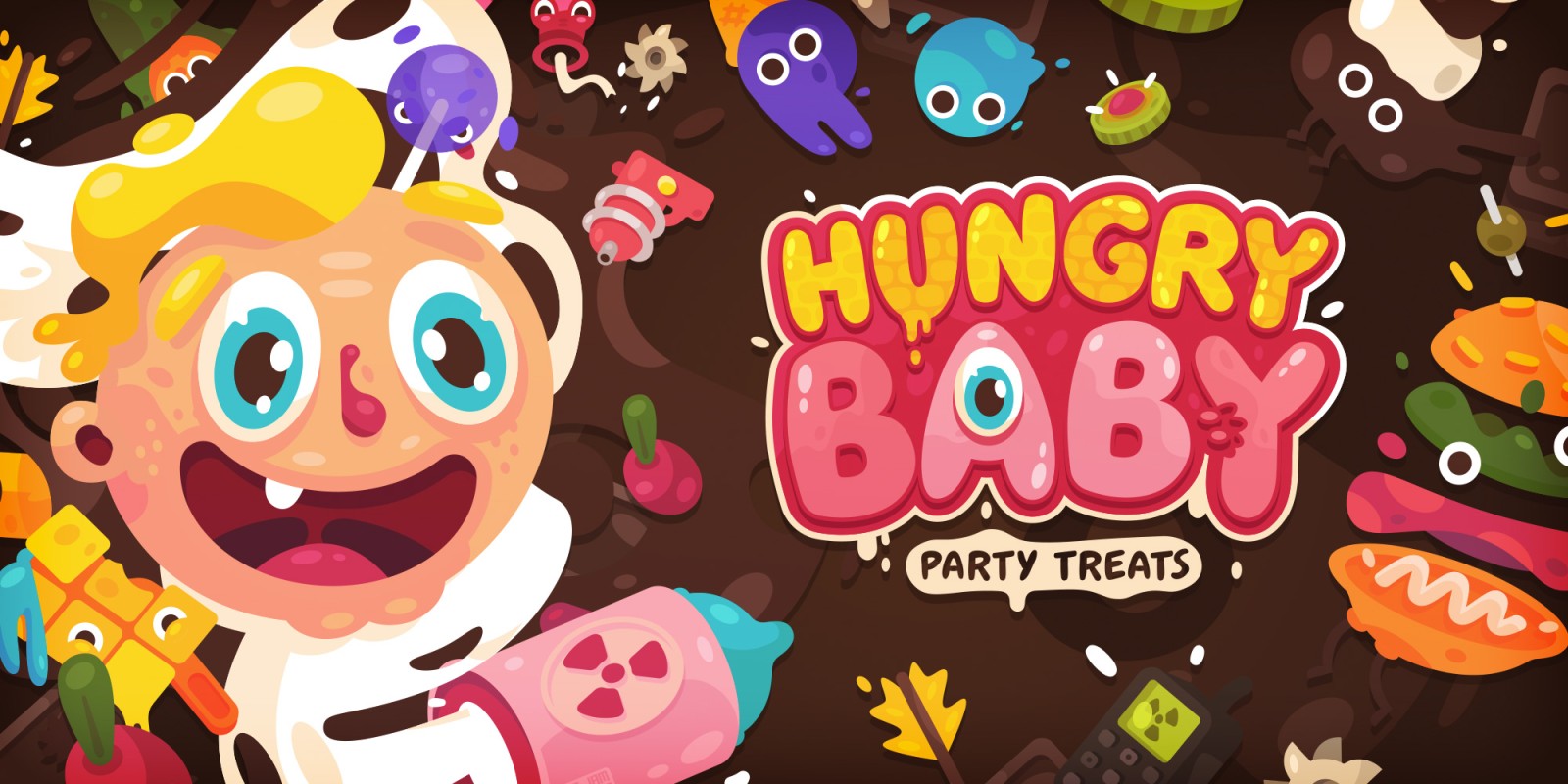 Hungry Baby : Party Treats débarque sur Nintendo Switch