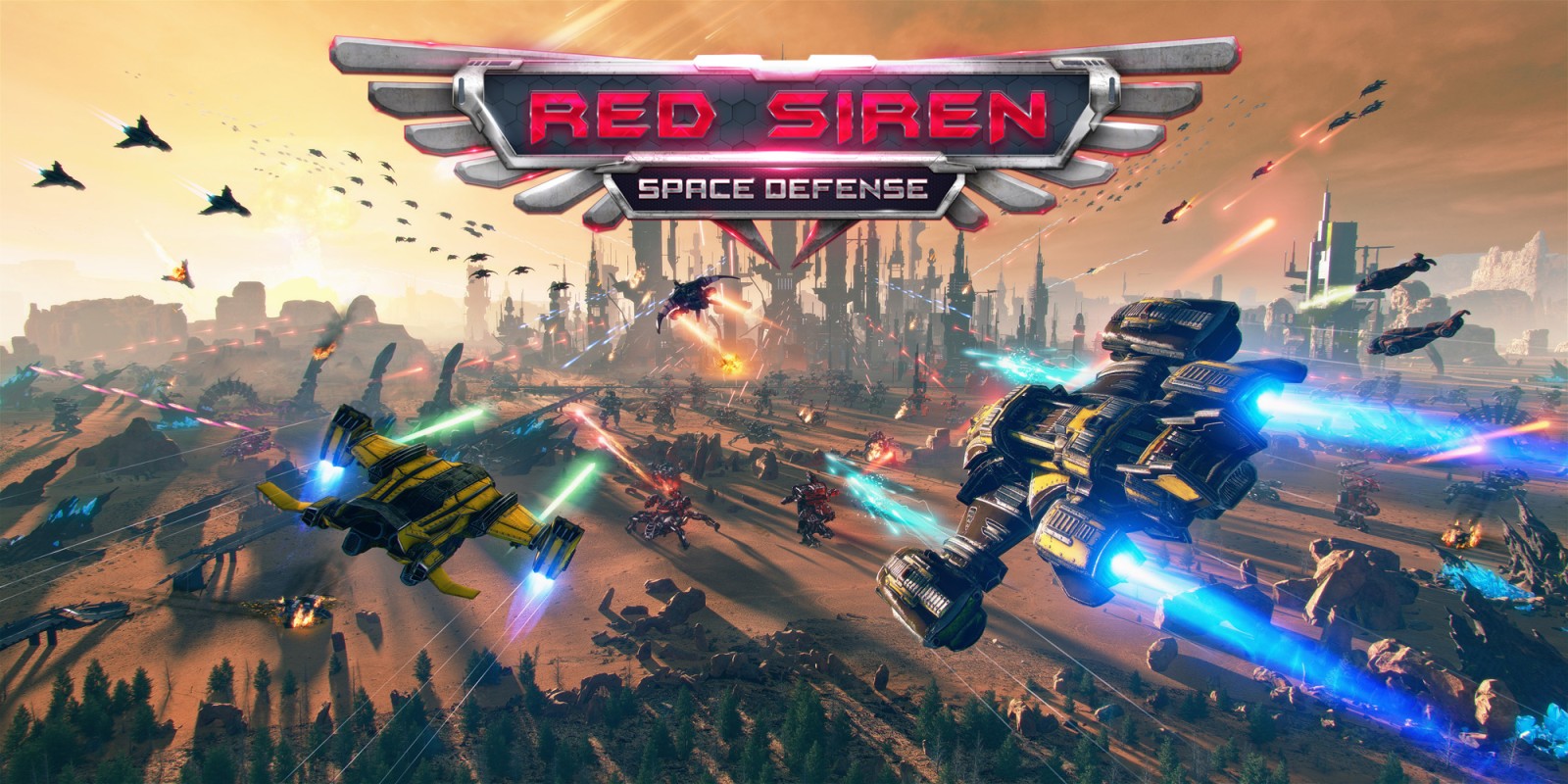 Red Siren: Space Defense en vidéo sur Nintendo Switch