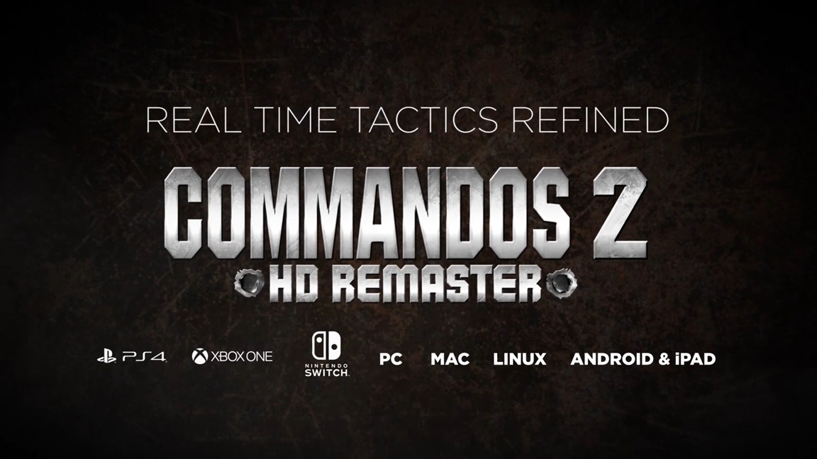 Commandos 2 HD Remaster annoncé sur Nintendo Switch