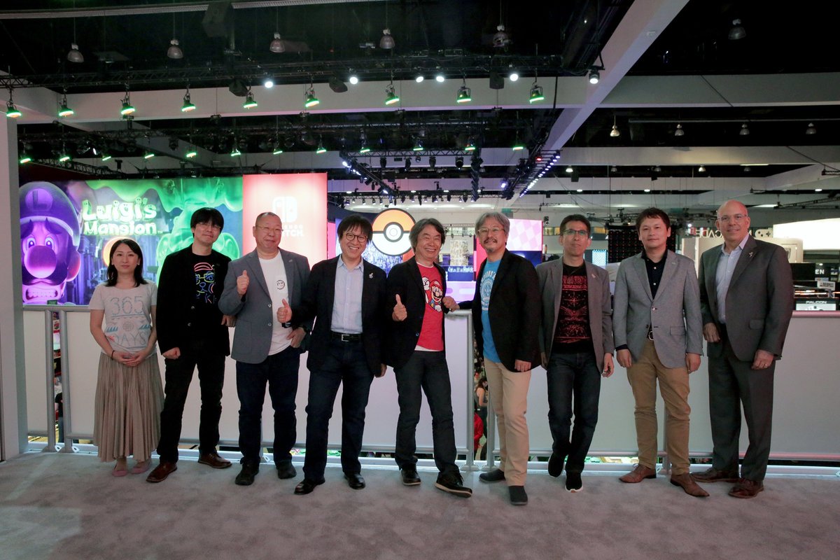 Aya Kyogoku, Hisashi Nogami et Eiji Aonuma montent en grade chez Nintendo