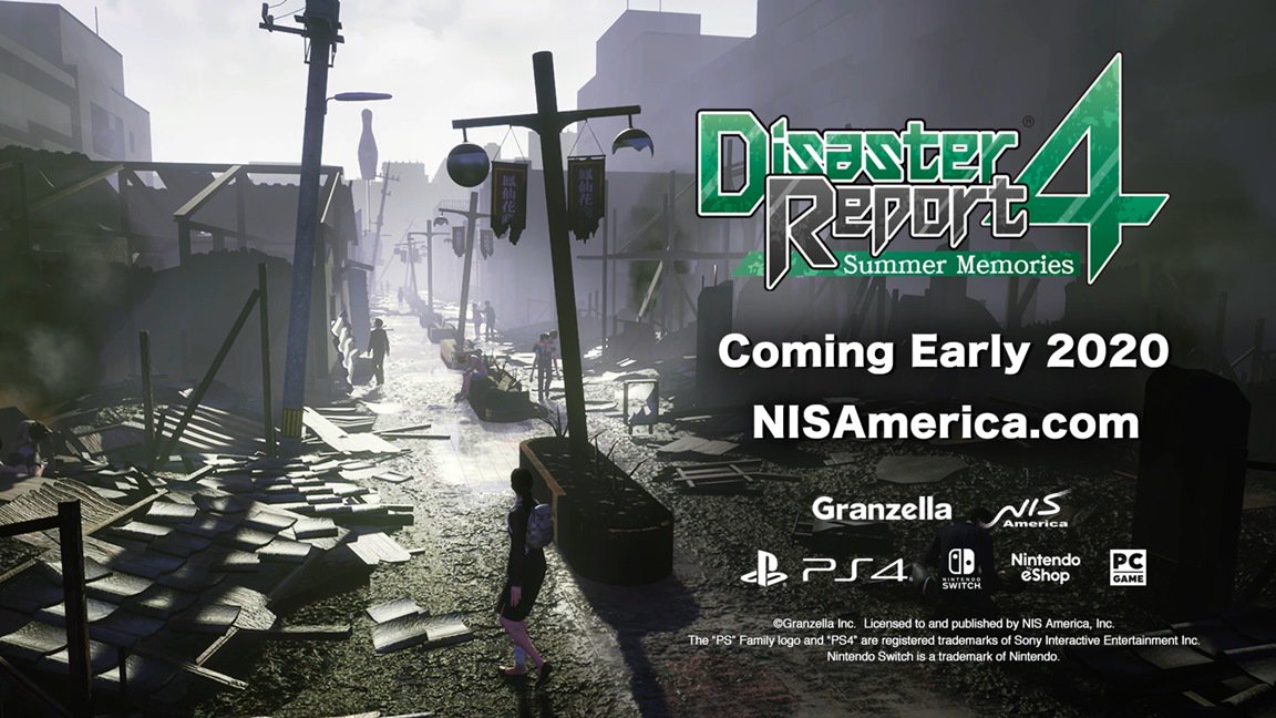 Disaster Report 4: Summer Memories arrive sur Playstation 4 et Nintendo Switch en 2020 !