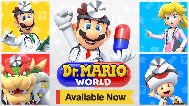 Leak – les prochains personnages de Dr. Mario World dévoilés