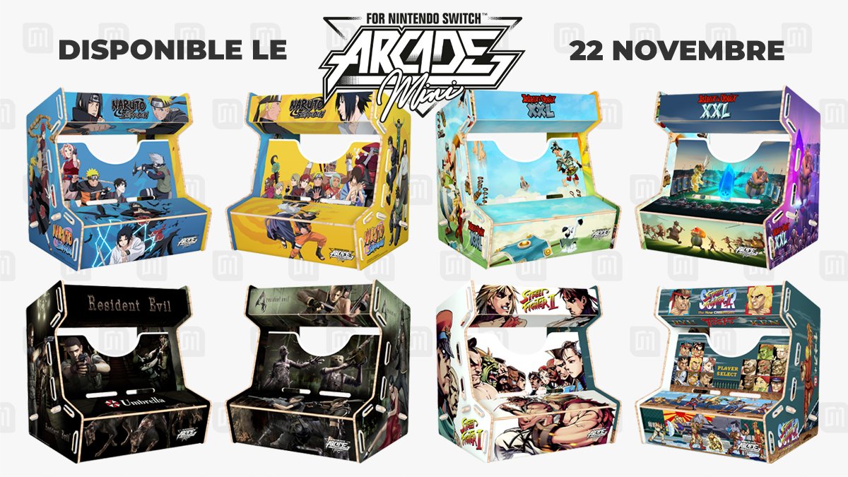 Arcade Mini – Découvrez les nouveaux modèles à venir !