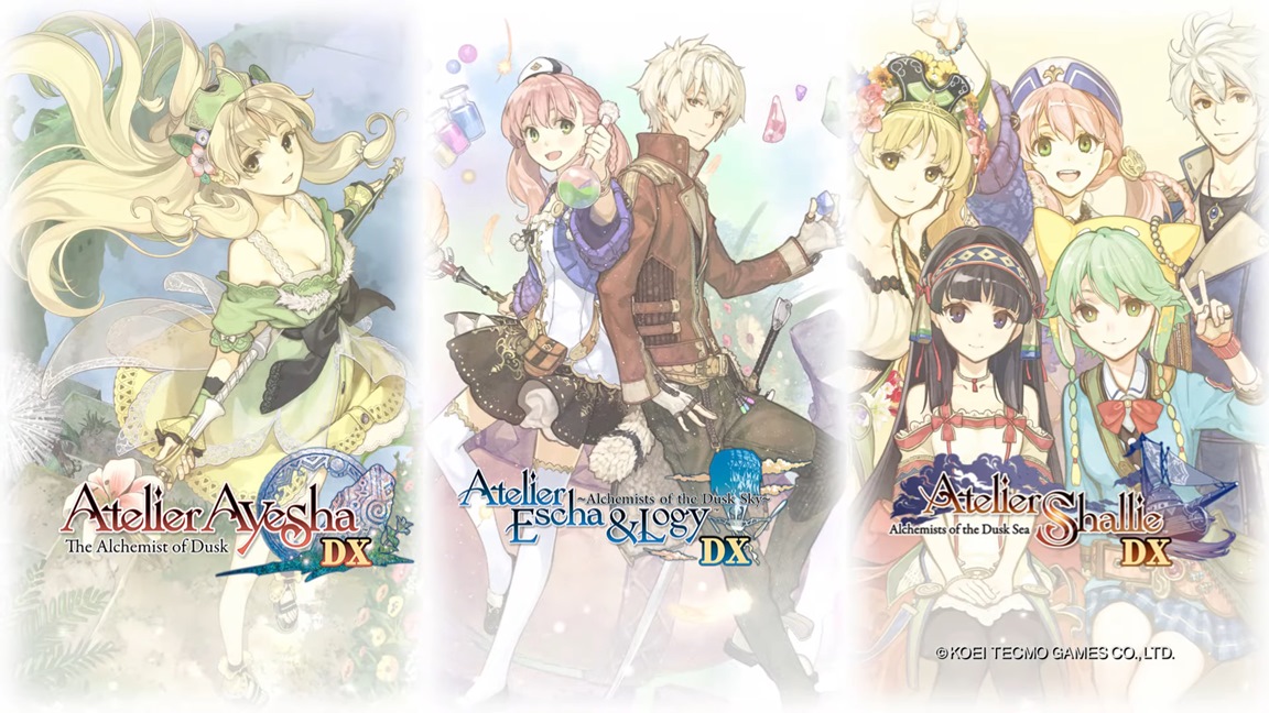 Gust annonce Atelier Dusk Trilogy Deluxe Pack sur Nintendo Switch