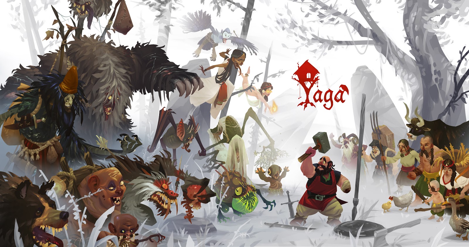Yaga, le jeu de rôle et d’action, est disponible en précommande !