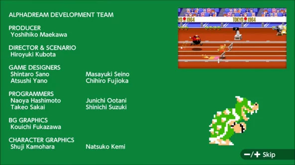 Mario & Sonic - credits