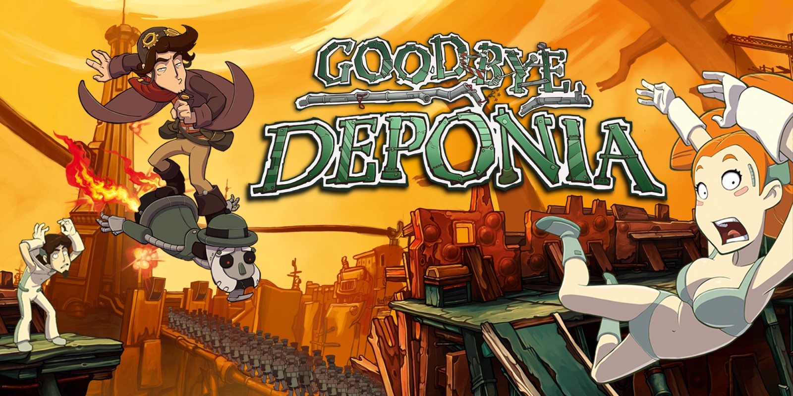 Deponia Doomsday et Goodbye Deponia disponibles sur Nintendo Switch