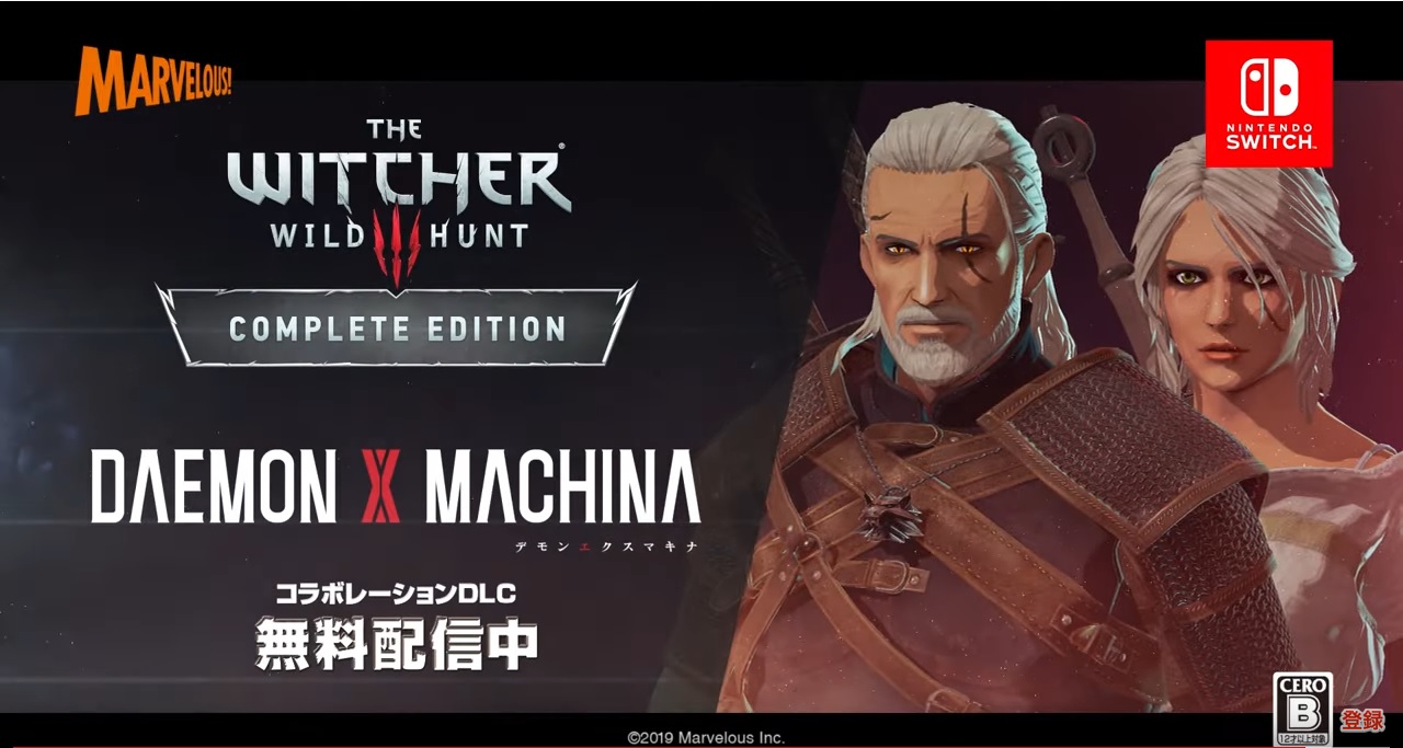 Daemon X Machina et Witcher 3