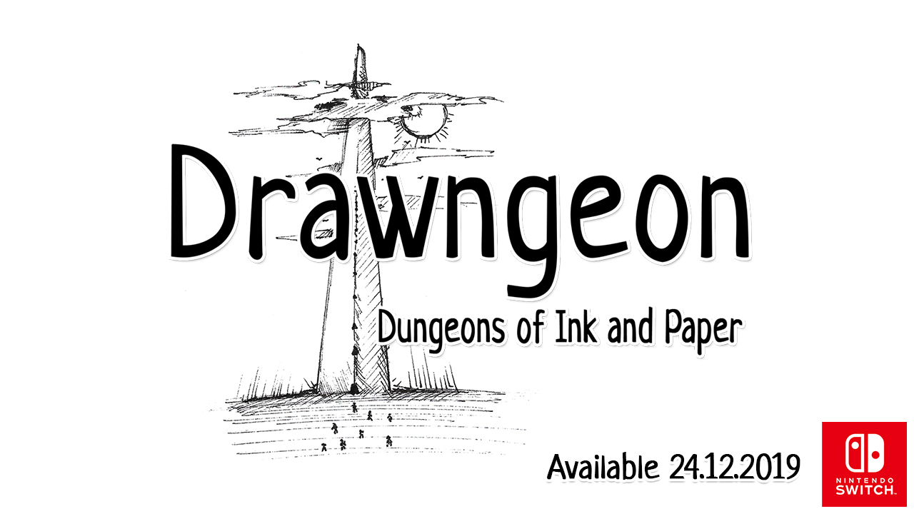 Drawngeon: Dungeons of Ink and Paper arrive sur Nintendo Switch